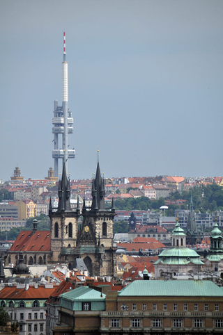 Illustration for article titled You Can Spend the Night in This Television Antenna Above Prague
